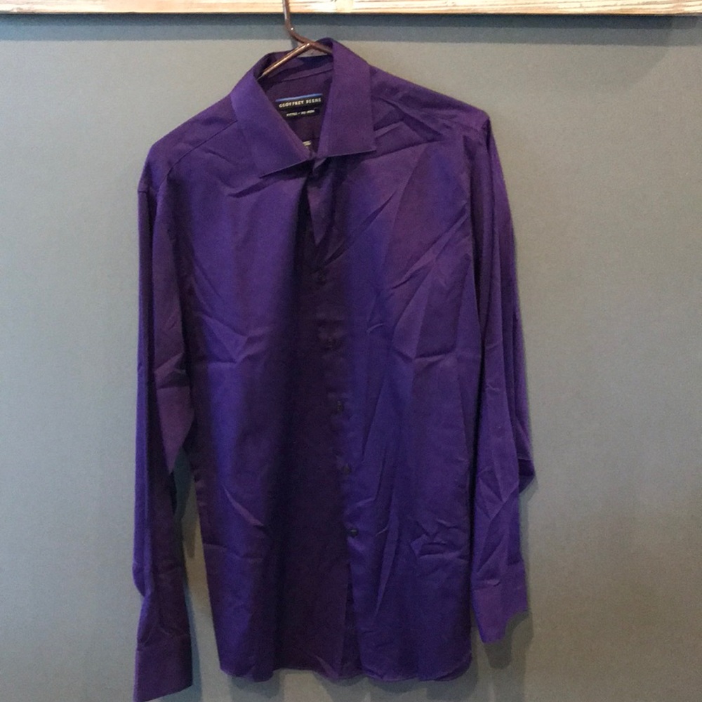 Geoffrey Beene fitted long sleeve button down